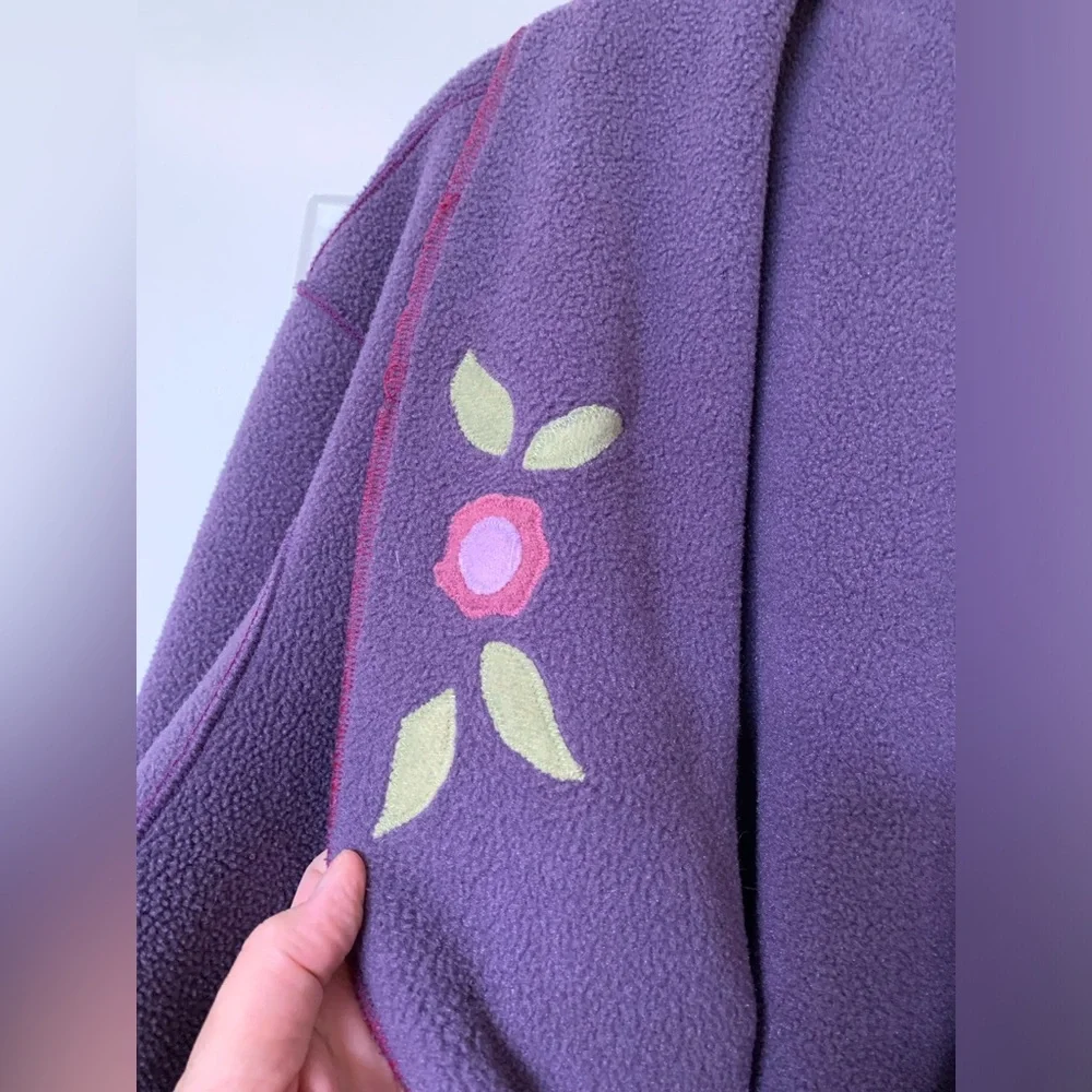 Cottagecore grannycore jacket with Embroidered Flowers🌴